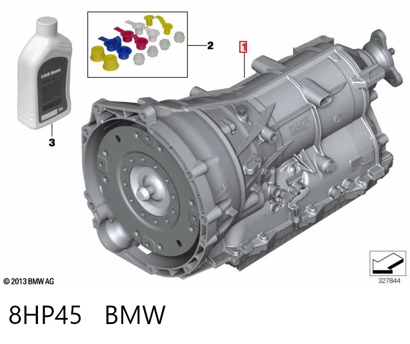 8HP45 BMW Transmisión automática