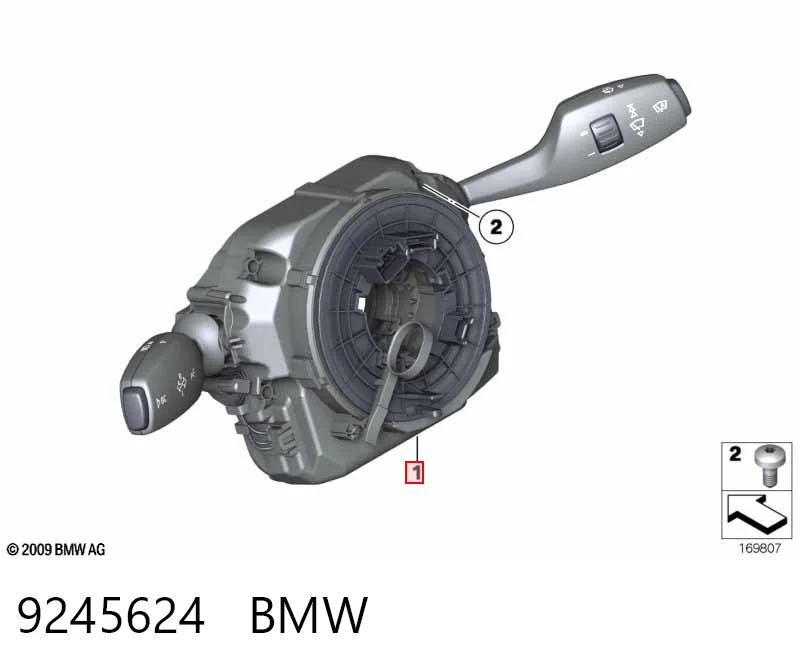  Conmutador columna dirección BMW 5 