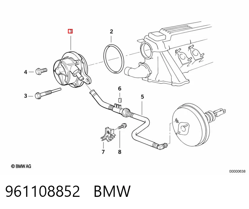 Depresor de freno  BMW 024375