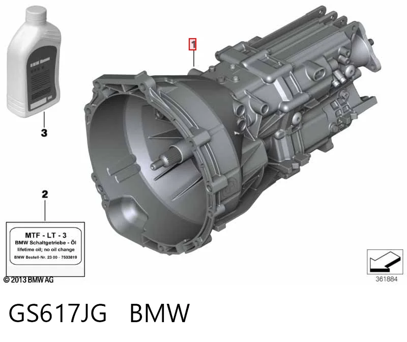 Transimisión manual para BMW 1  F21
