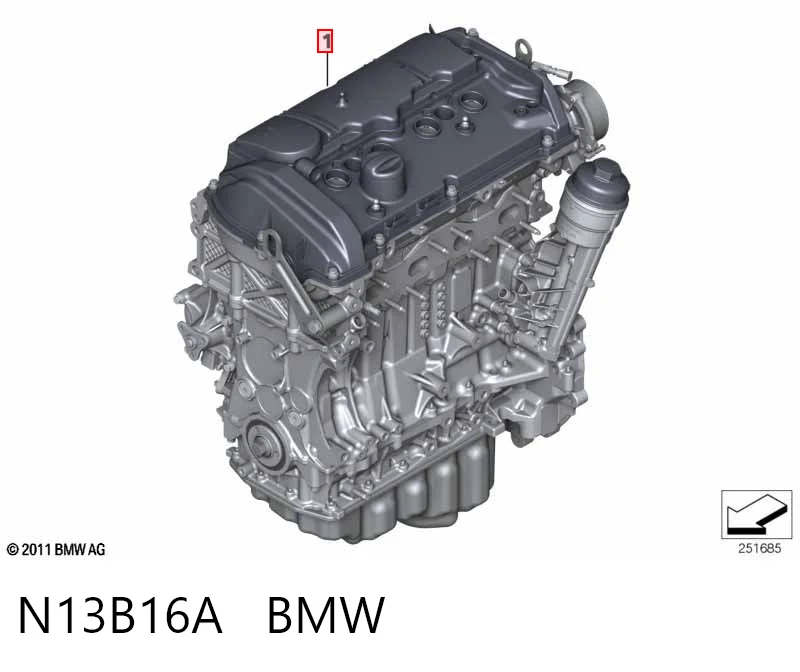 N13B16A BMW Motor completo