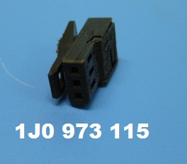 1J0973115 VAG Conector de la luz de la matrícula
