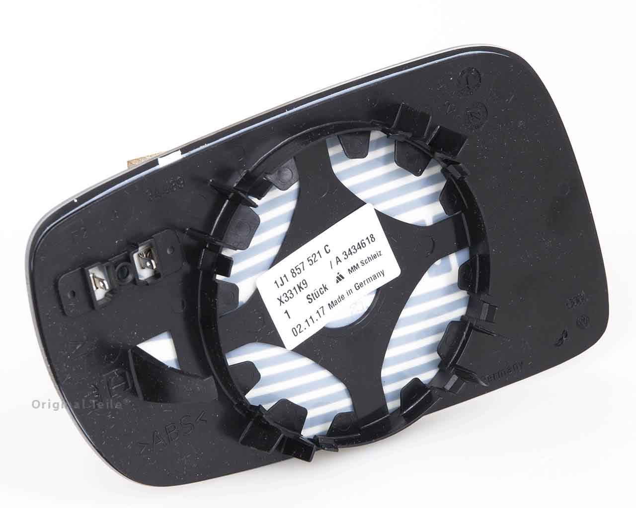 1J1857521C VAG Cristal de espejo retrovisor exterior izquierdo