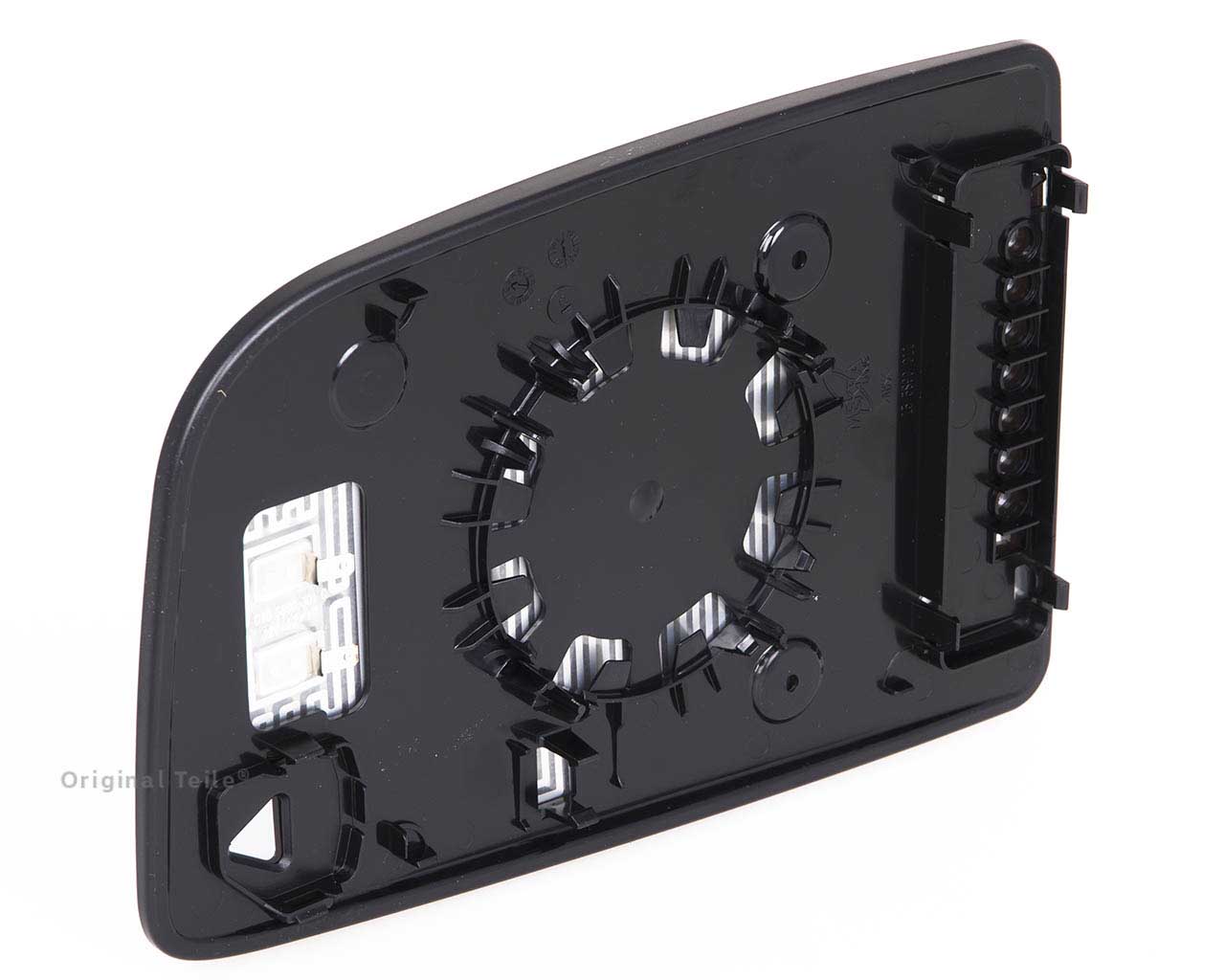 2E0857587A VAG Cristal de espejo retrovisor exterior izquierdo