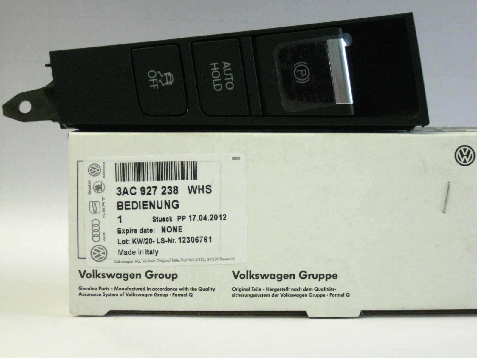 3AC927238WHS VAG