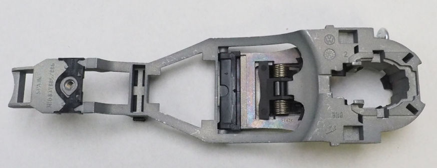 3B0837886K VAG Soporte de manija exterior de puerta delantera derecha