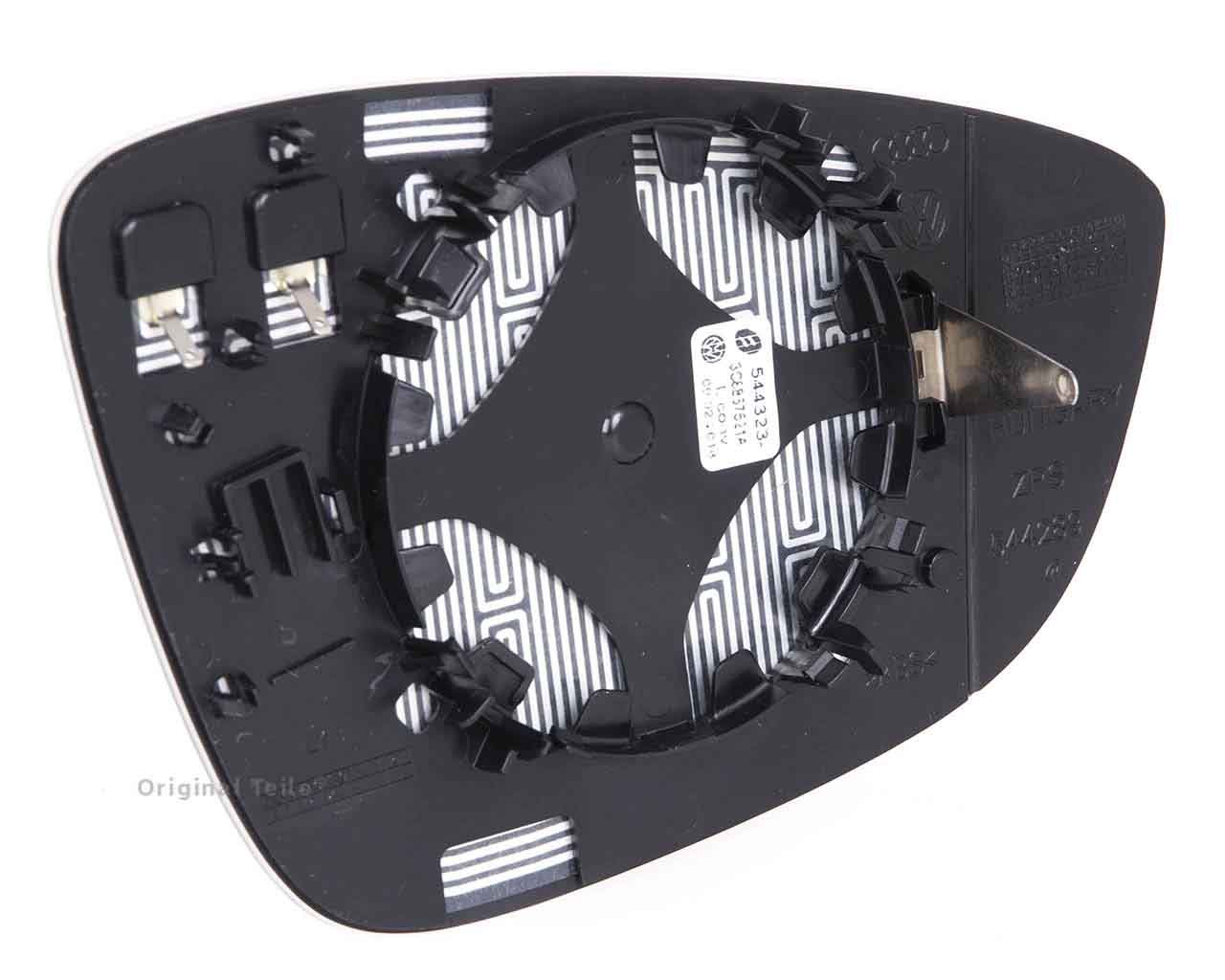 3C8857521A VAG Cristal de espejo retrovisor exterior izquierdo