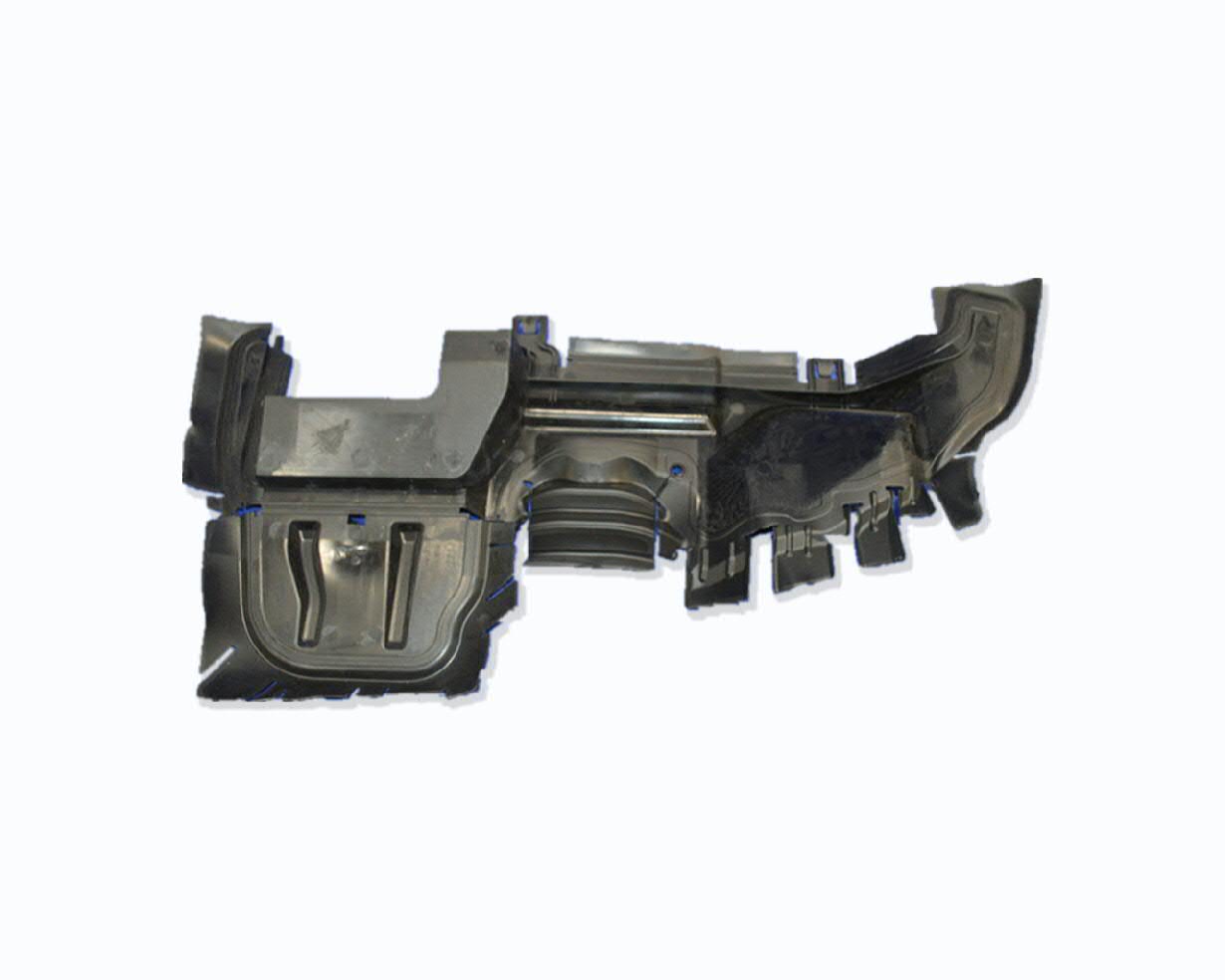 4K0121283AA VAG Deflector de aire del radiador izquierdo