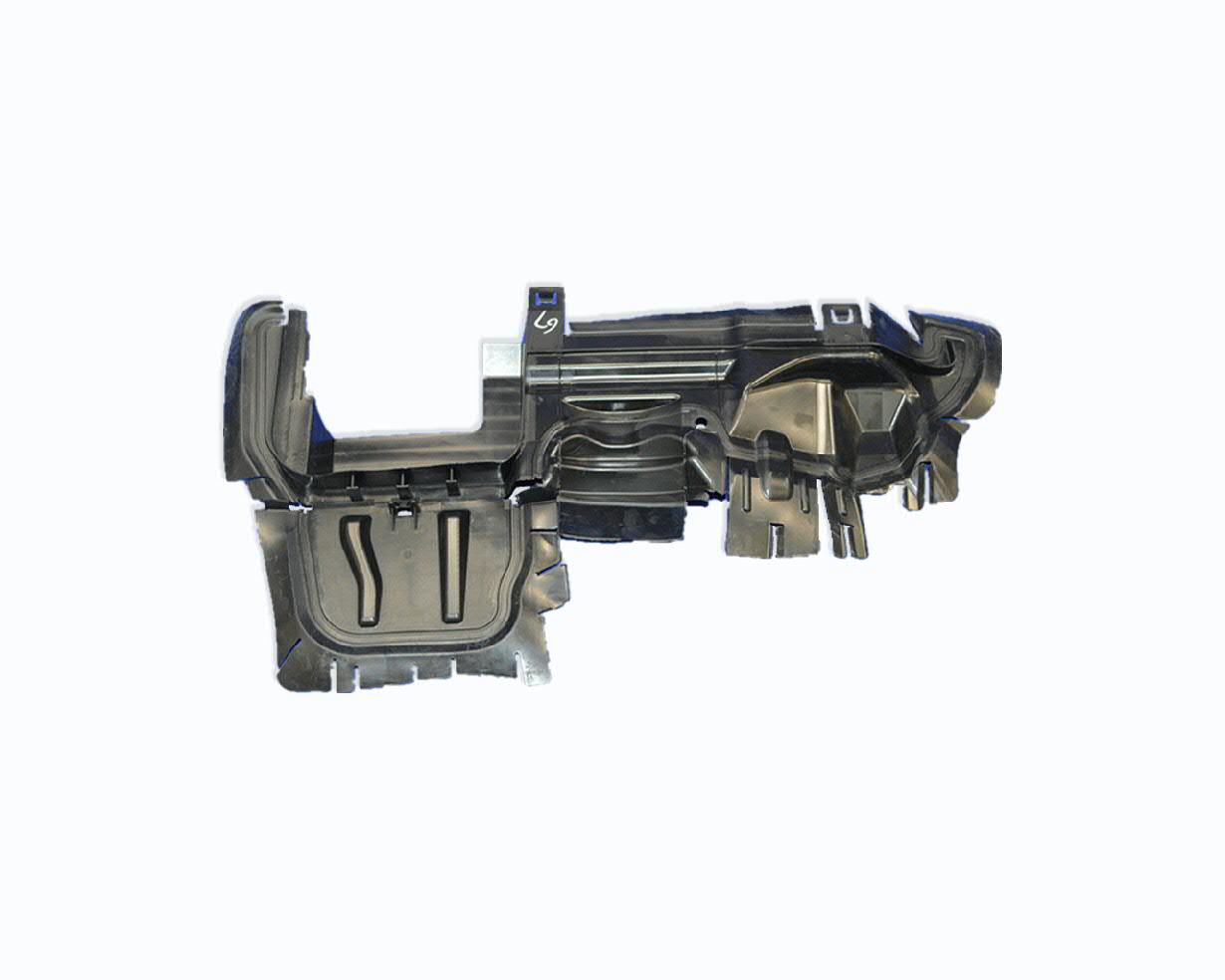 4K0121284AA VAG Deflector de aire del radiador derecho