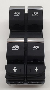 4M0959851B5PR VAG Unidad de control de elevalunas delantera izquierda