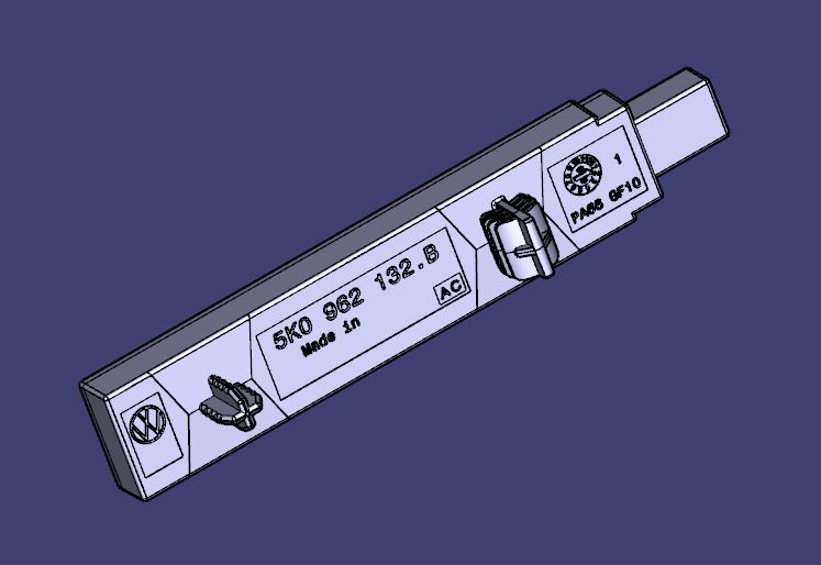 5K0962132B VAG Antena Kessy