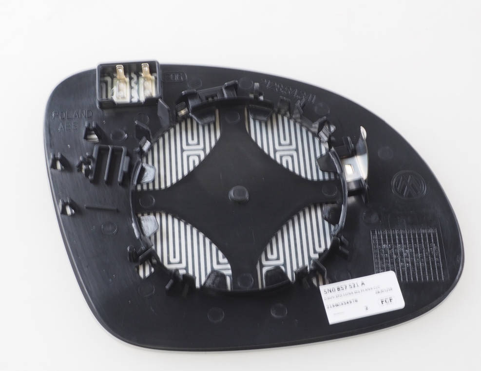 5N0857521A VAG Cristal de espejo retrovisor exterior izquierdo