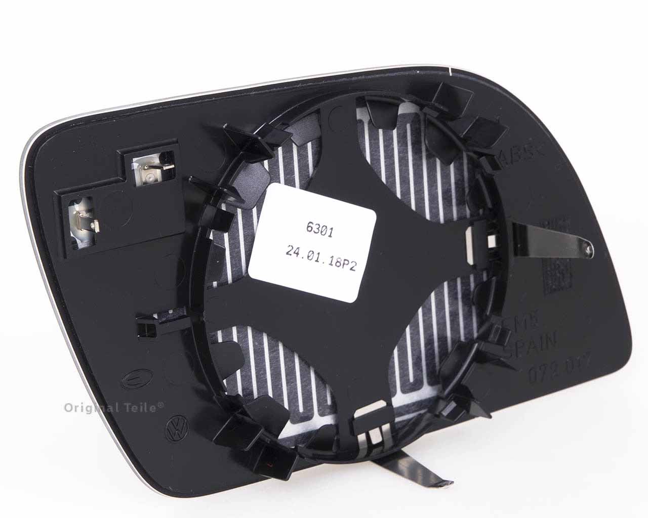 6Q0857521A VAG Cristal de espejo retrovisor exterior izquierdo