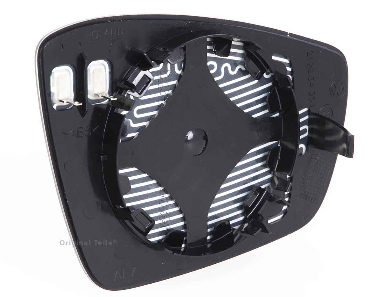 6R0857521F VAG Cristal de espejo retrovisor exterior izquierdo