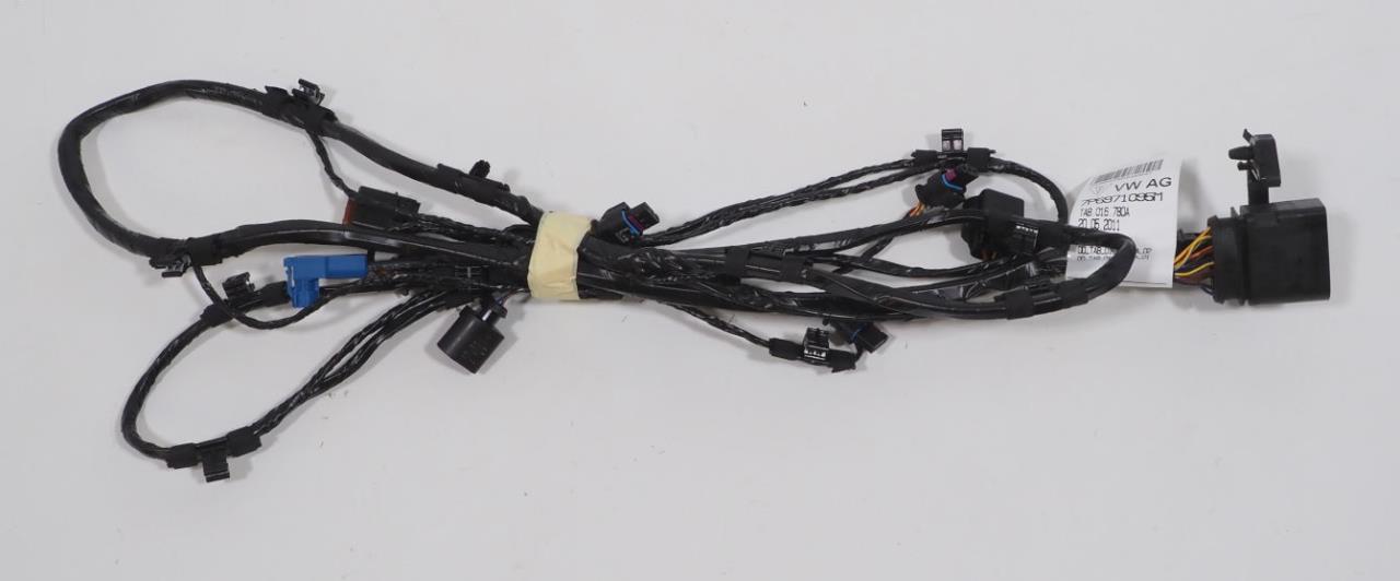 7P6971095M VAG Cable de sensor de aparcamiento del parachoques delantero