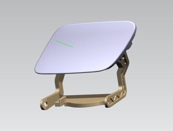 8R0955275CGRU VAG Tapa de boquilla lavafaros delantero
