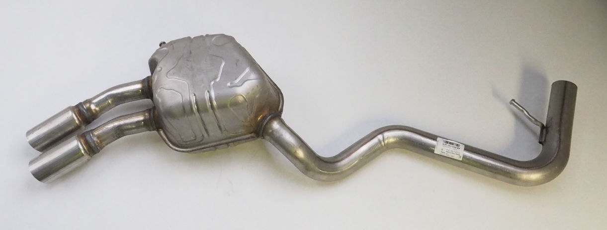 Silenciador trasero para Audi Q3  8UB, 8UG