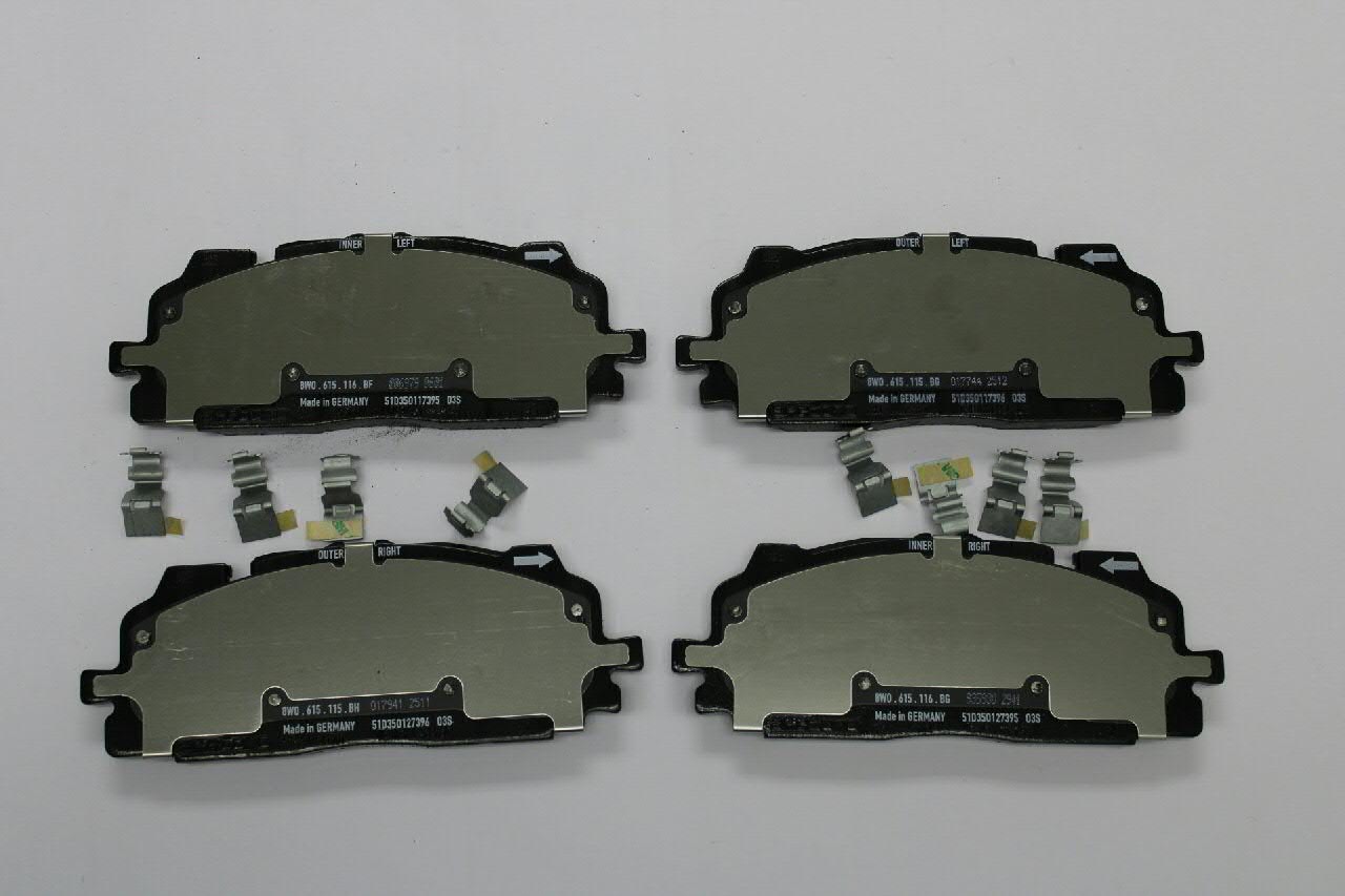 8W0698151N VAG Pastillas delanteras